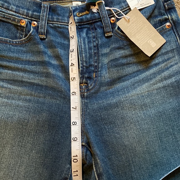 NWT J Crew raw hem toothpick skinny jeans - Picture 6 of 8